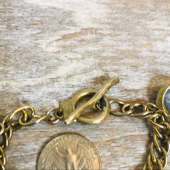 Lucky Brand Toggle Charm Bracelet - Picture 6 of 9